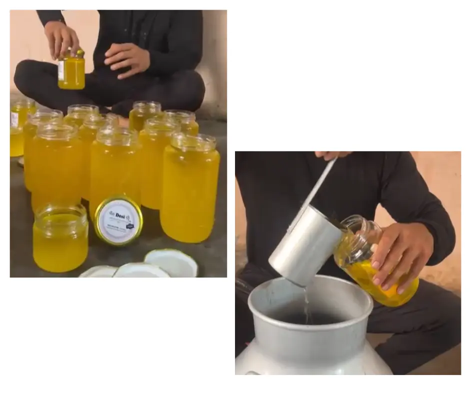 Hygienic packaging in BPA-free glass jars
