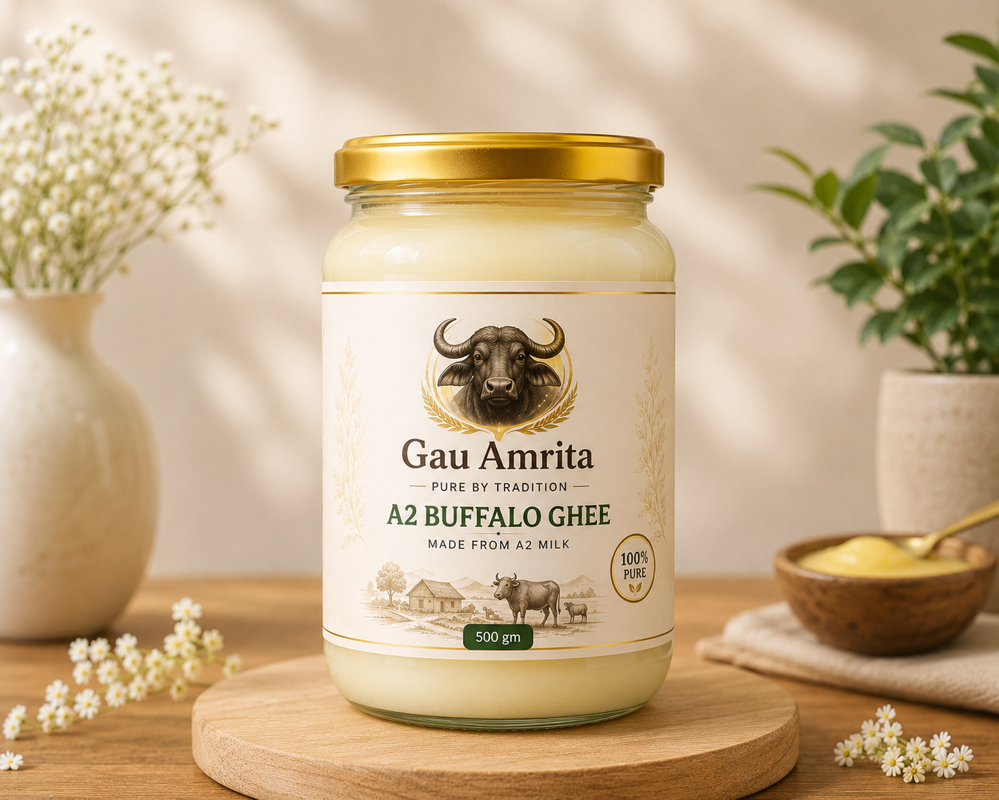 Gau Amrita Buffalo Ghee 500g