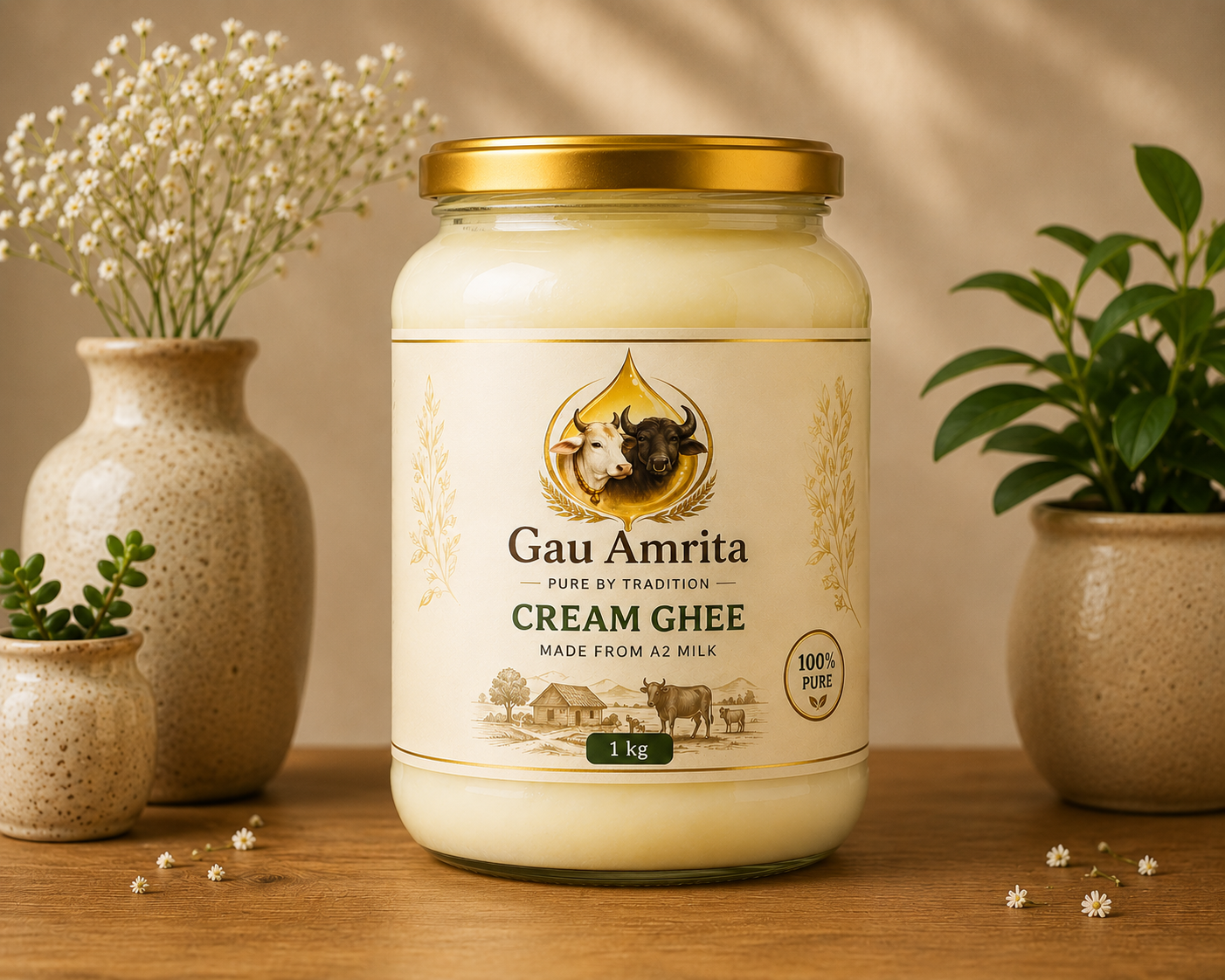 Gau Amrita Cream Ghee 1kg