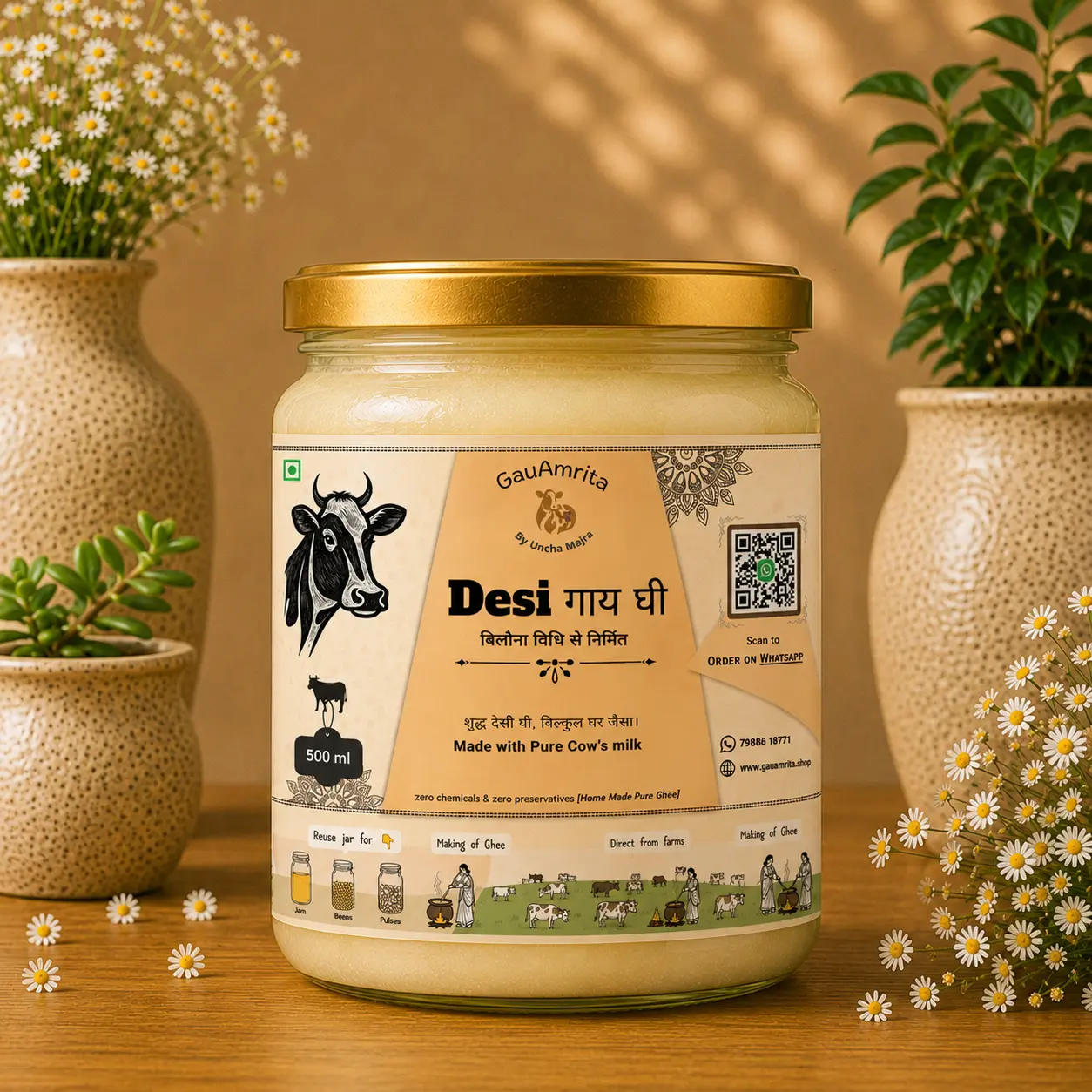 Cow Ghee — 500gm